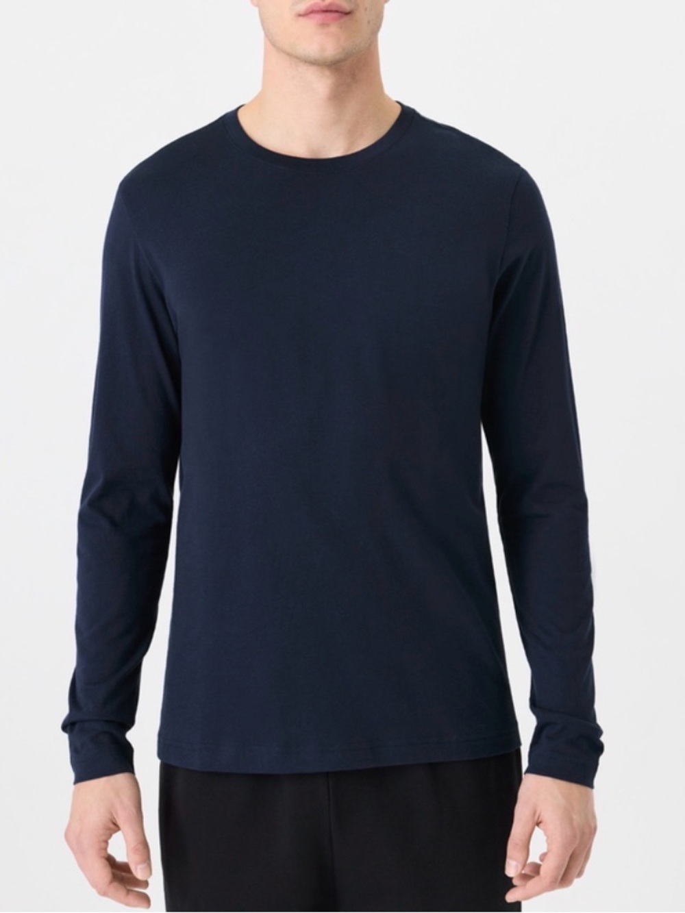 LAST DAY Pact Organic Softspun Essential Crewneck Long Sleeve Tee